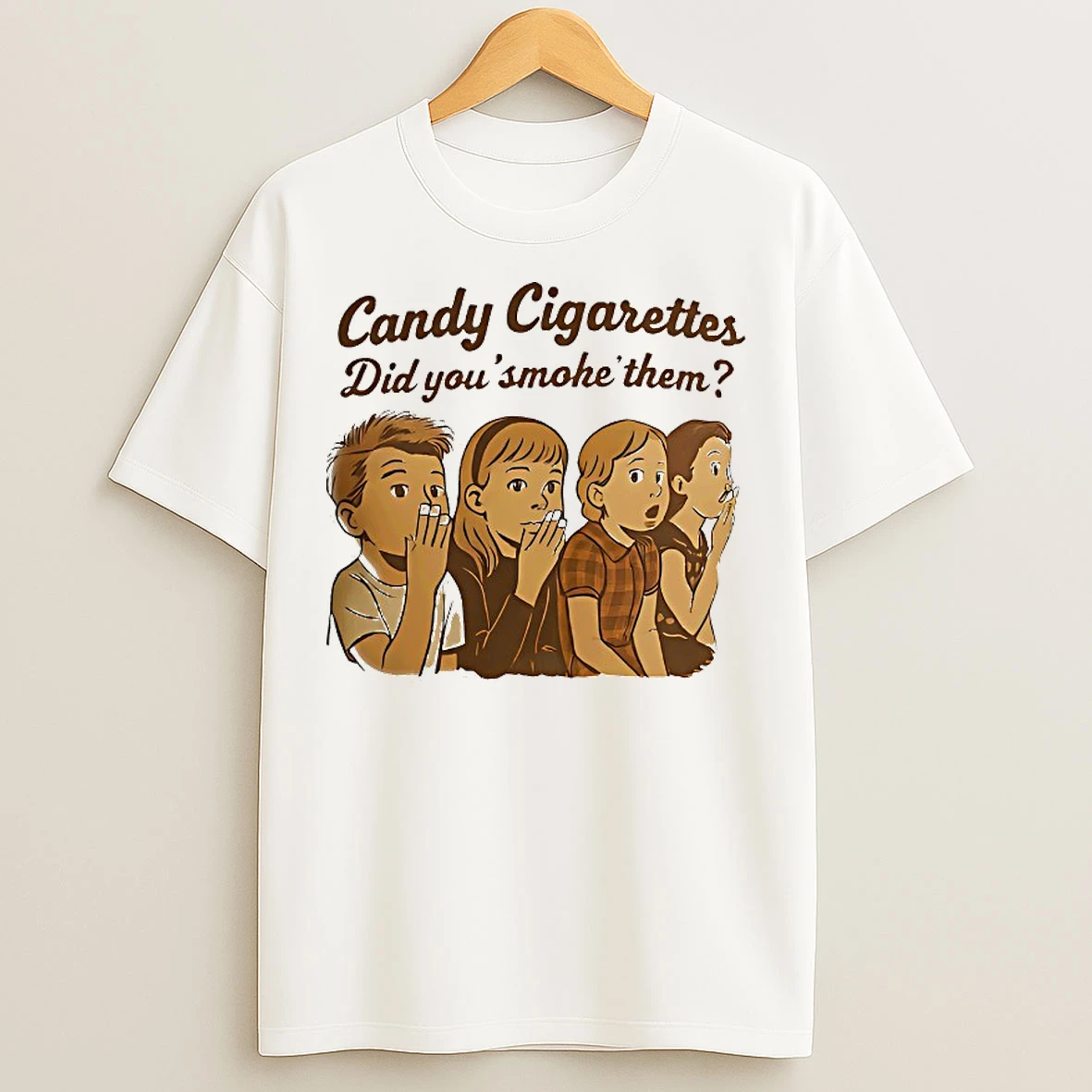 Classic Candy Cigarettes Did You Smoke Them T Shirts