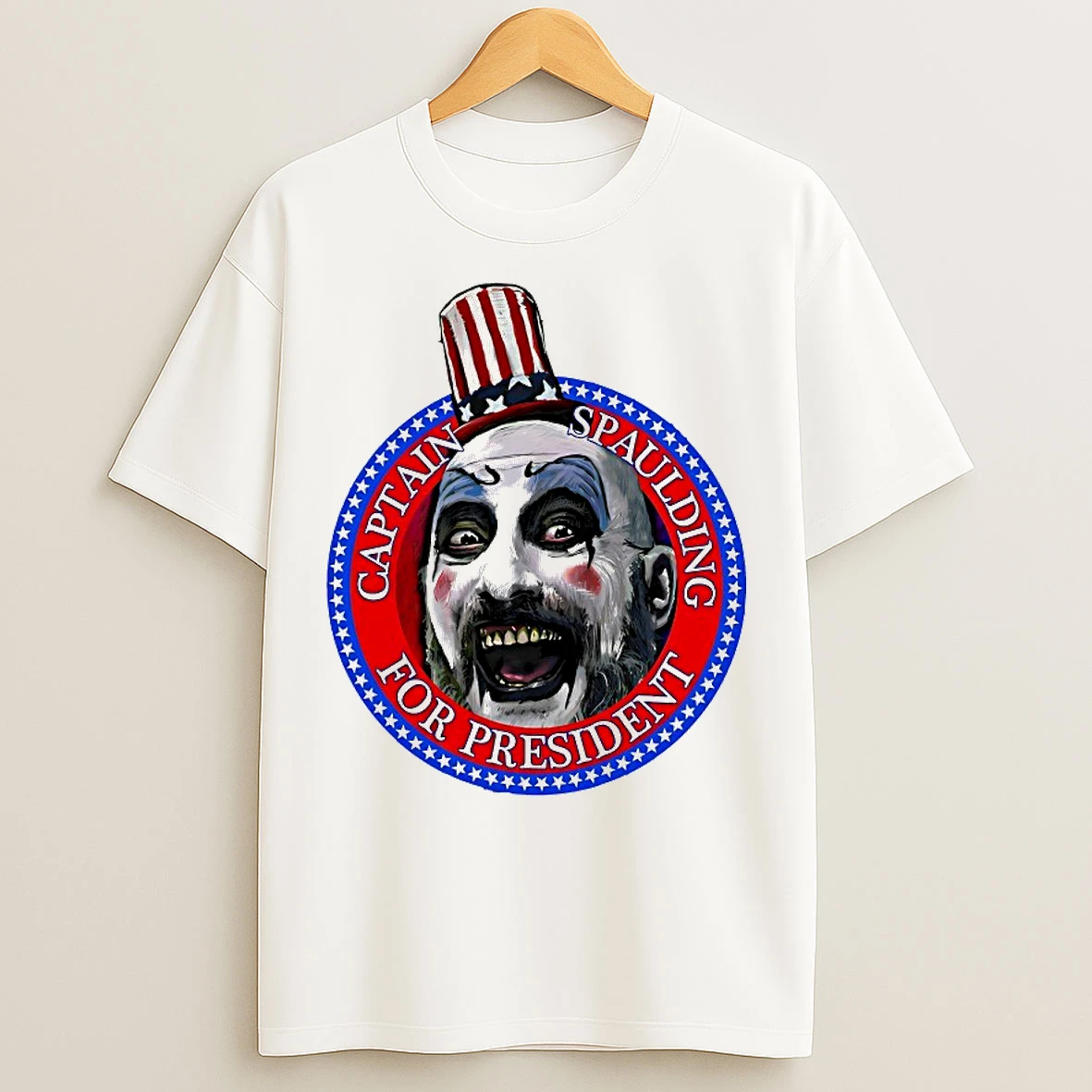 Classic Captain Spaulding For President T Shirts
