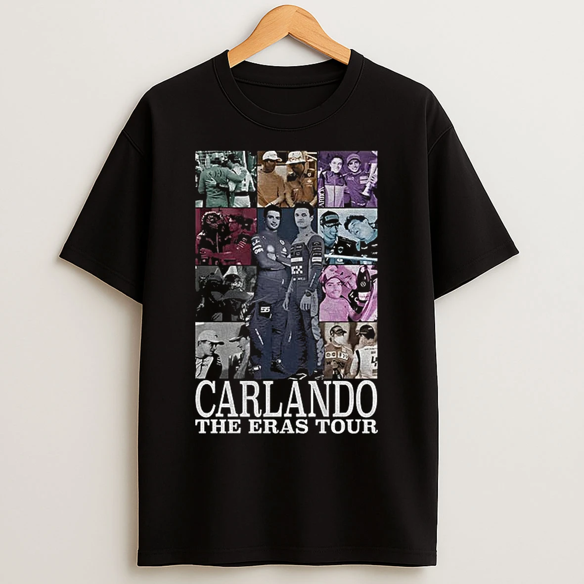 Classic Carlos Sainz And Lando Formula One Motorsport The Eras Tour Vintage T Shirts