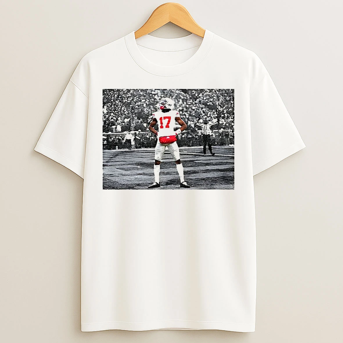 Classic Carnell Tate 17 Ohio State Buckeyes Touchdown Celebration Nfl Football 2025 T Shirts