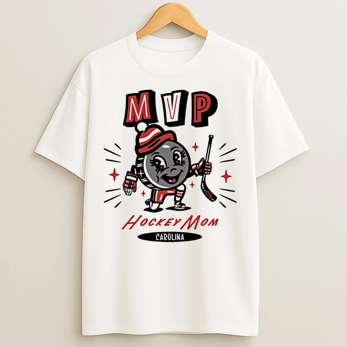 Classic Carolina Hurricanes 2025 Mvp Hockey Mom T Shirts