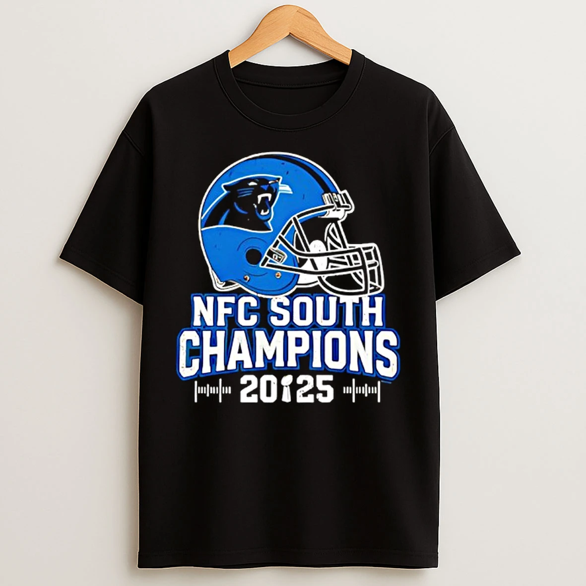 Classic Carolina Panthers Nfc South 2025 Champions T Shirts