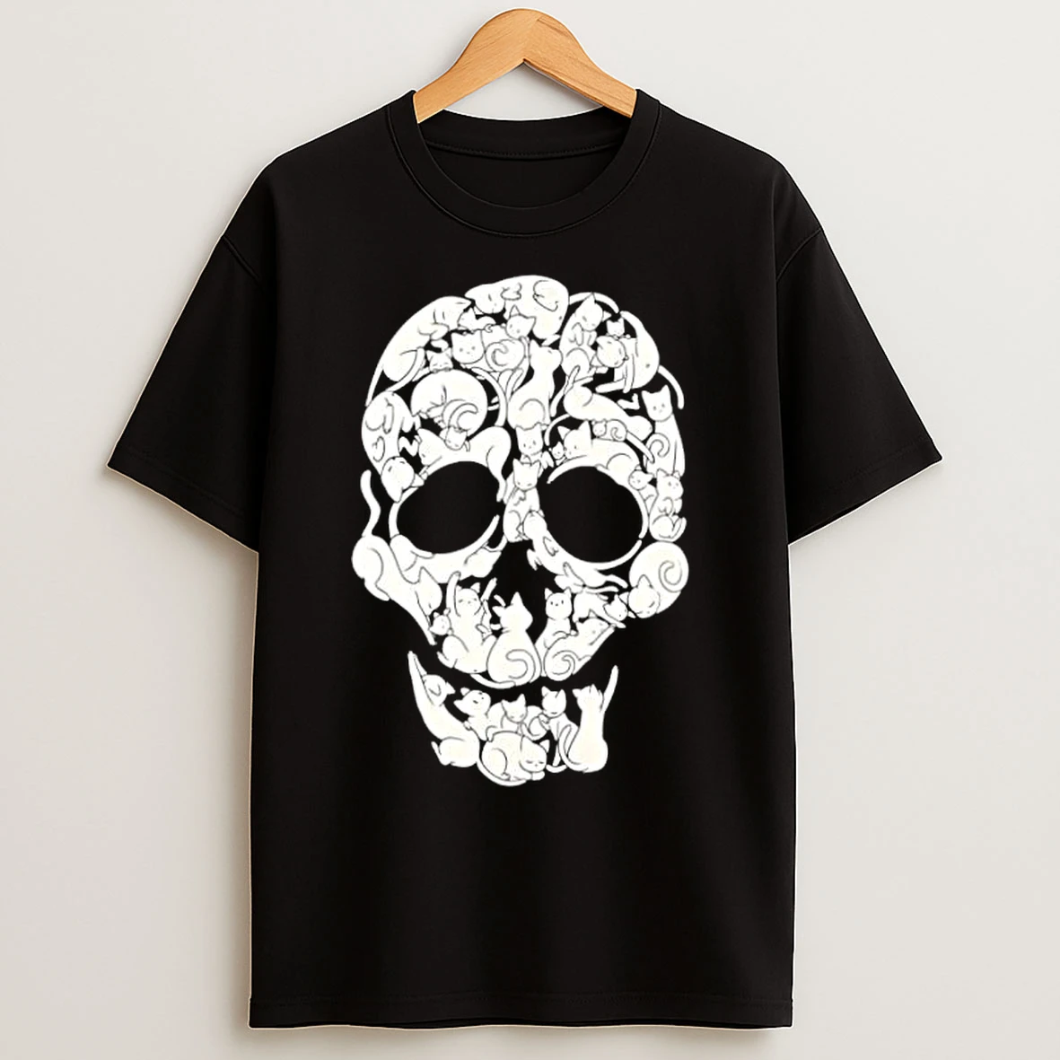 Classic Cats Skull Tobe Fonseca T Shirts
