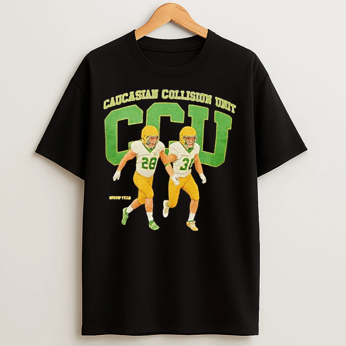 Classic Caucasian Collision Unit Ccu T Shirts