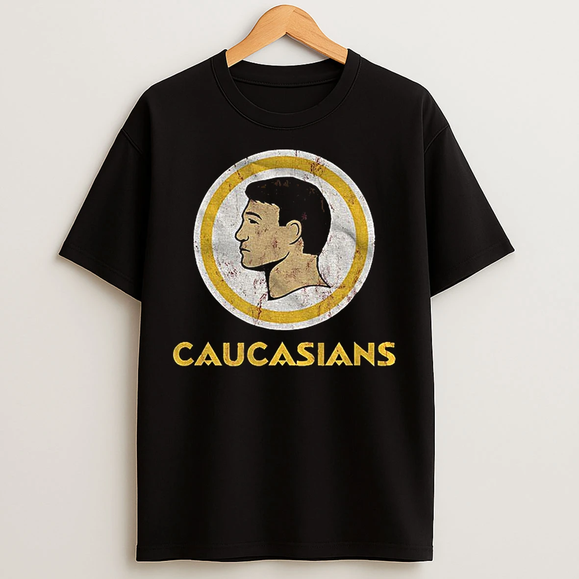 Classic Caucasians Washington Commanders Parody Logo T Shirts