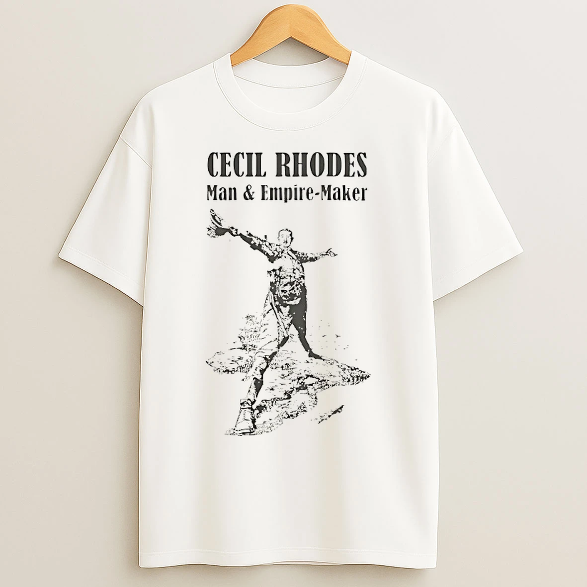 Classic Cecil Rhodes Man And Empire Maker T Shirts