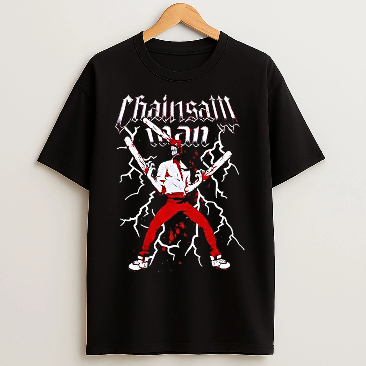 Classic Chainsaw Man The Movie Reze Arc Lightning Stylish T Shirts
