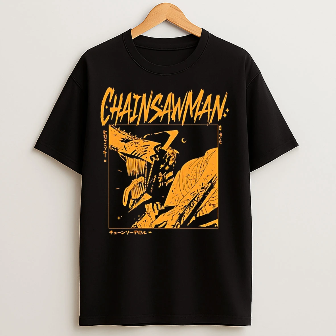 Classic Chainsaw Man Anime T Shirts