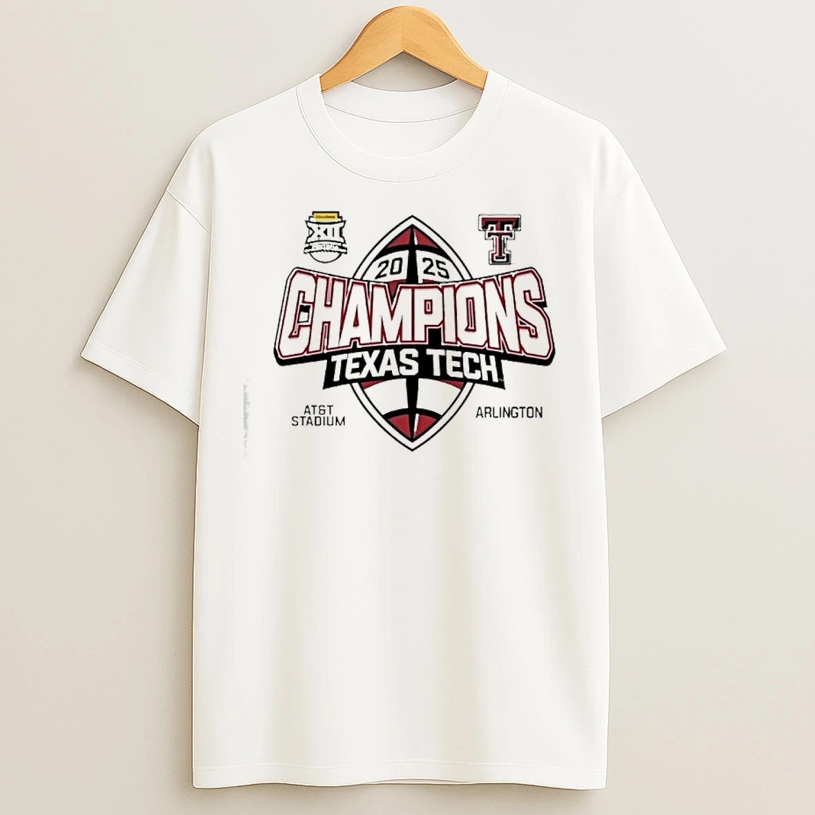 Classic Champions Texas Tech Football Att Stadium Arlington Tx T Shirts