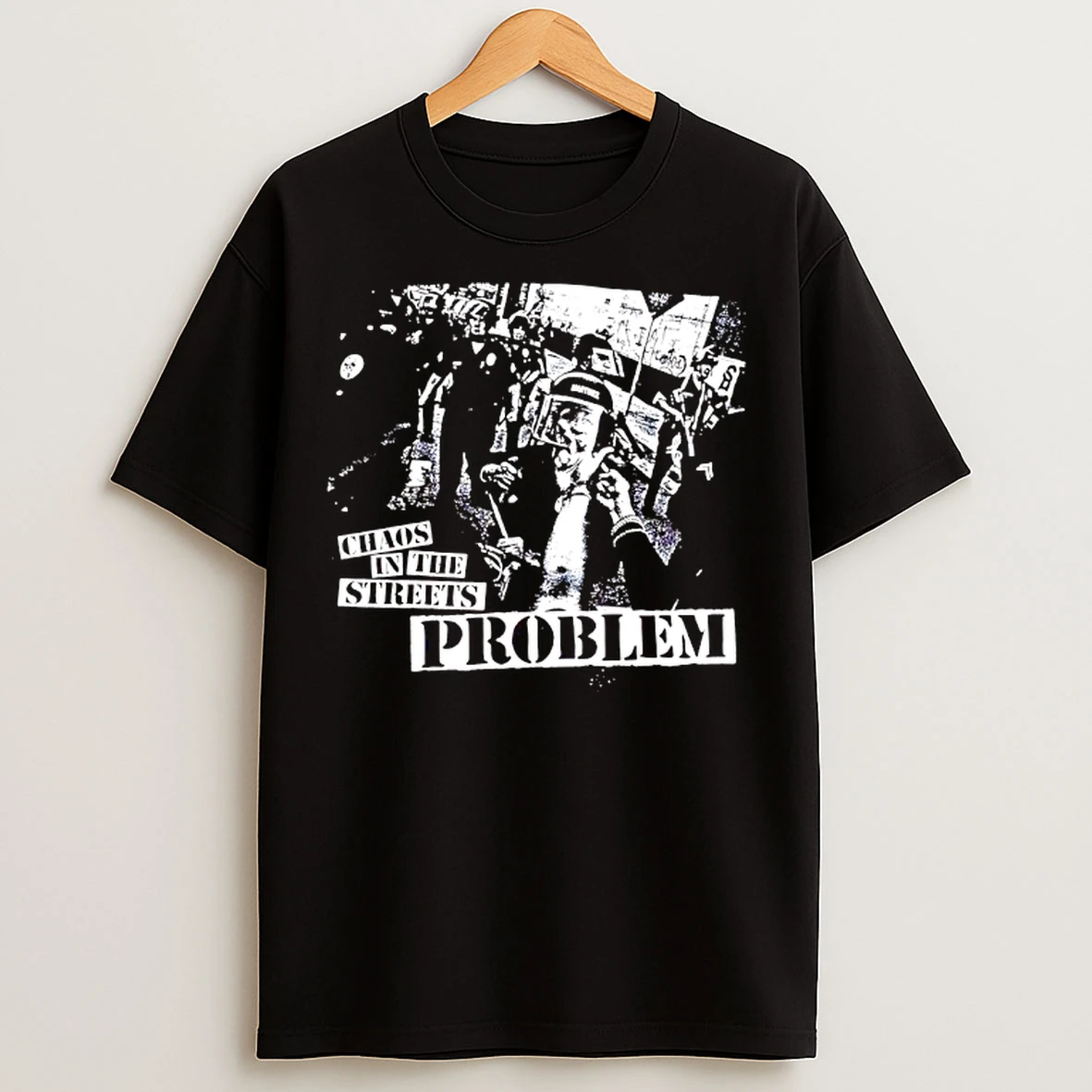 Classic Chaos In The Streets By Problem T Shirts