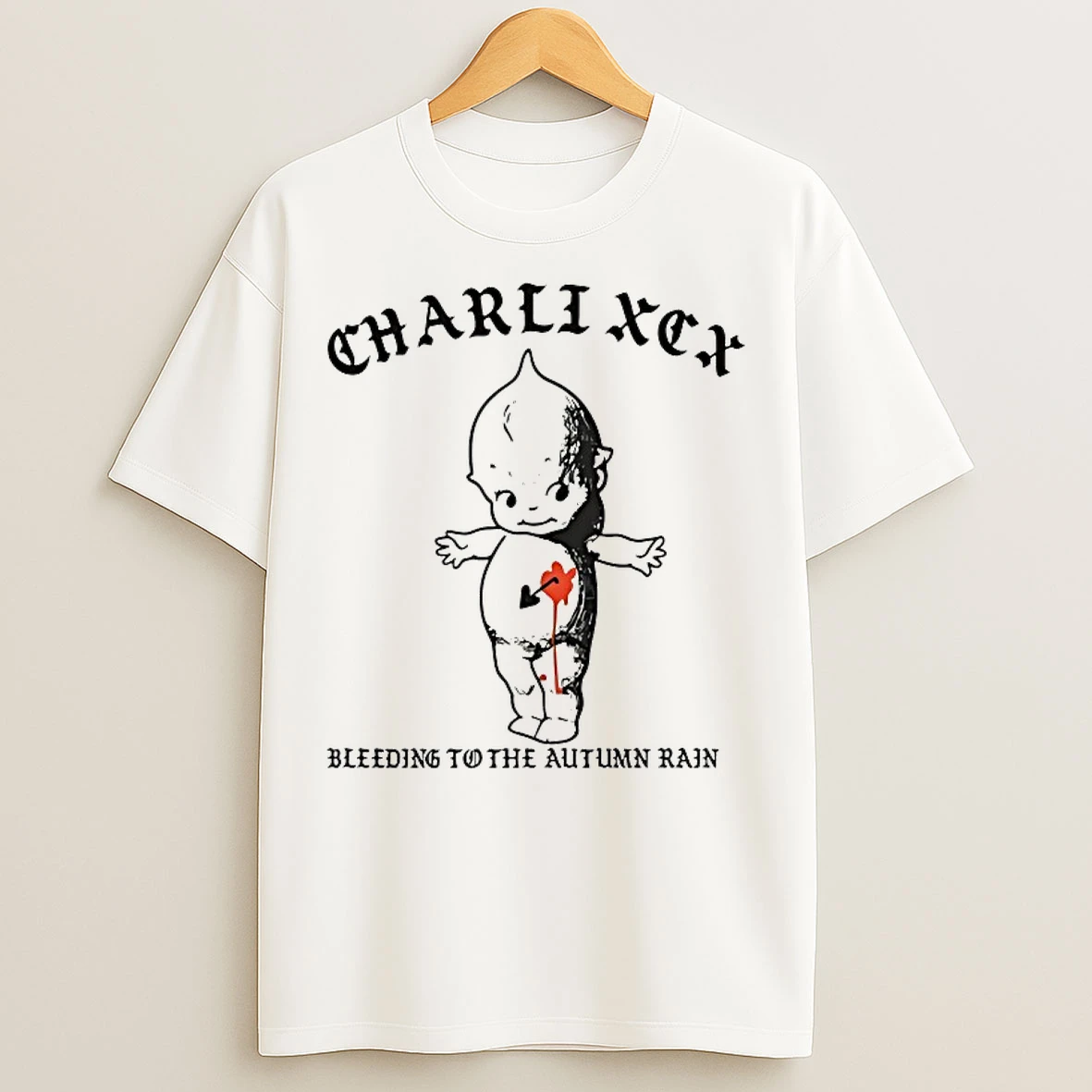 Classic Charli Xcx Bleeding To The Autumn Rain T Shirts