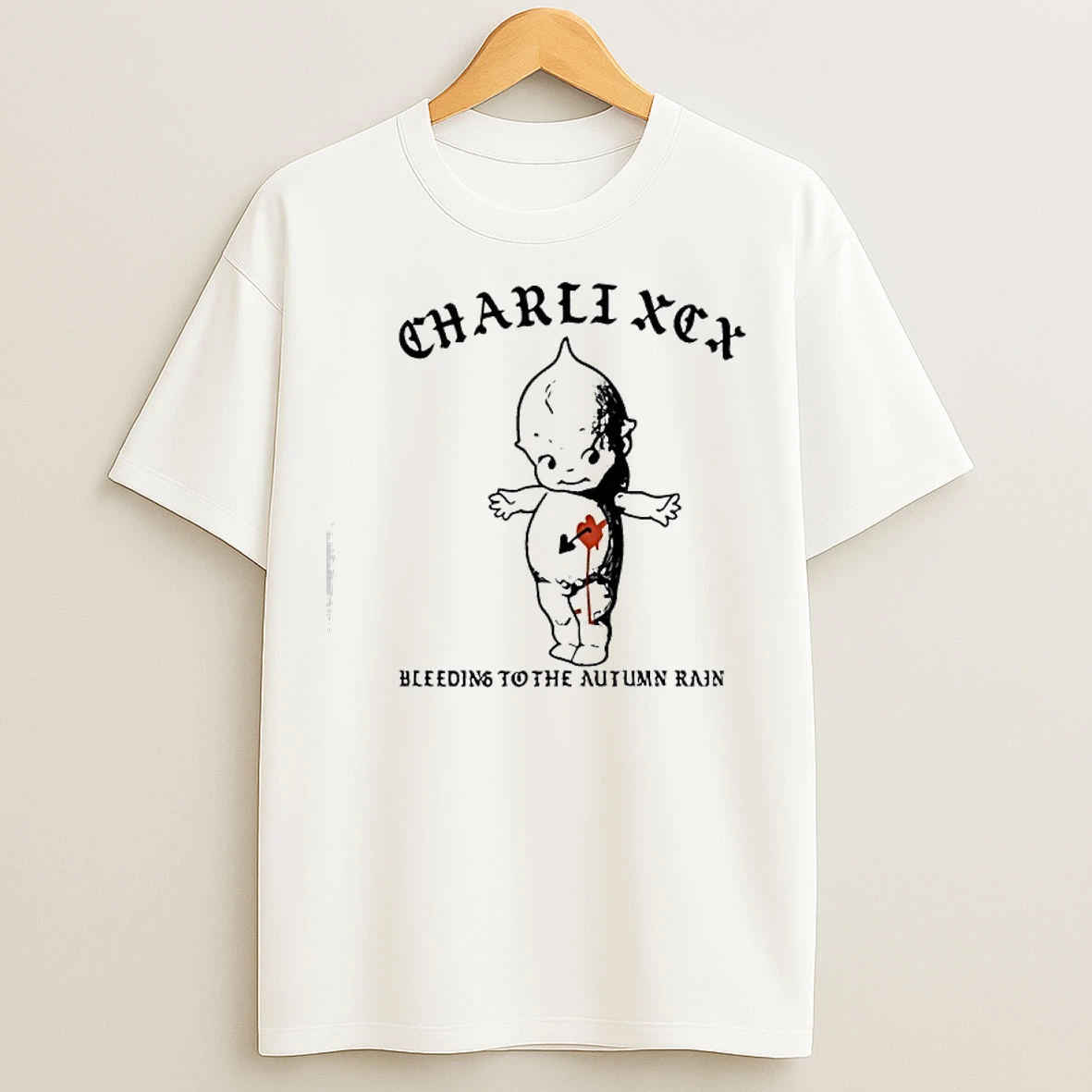 Classic Charli Xcx Brat Tattoo Kewpie T Shirts