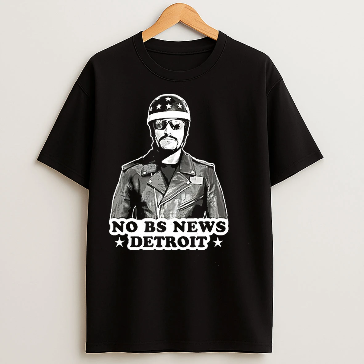 Classic Charlie Leduff No Bs News Detroit Slogan T Shirts