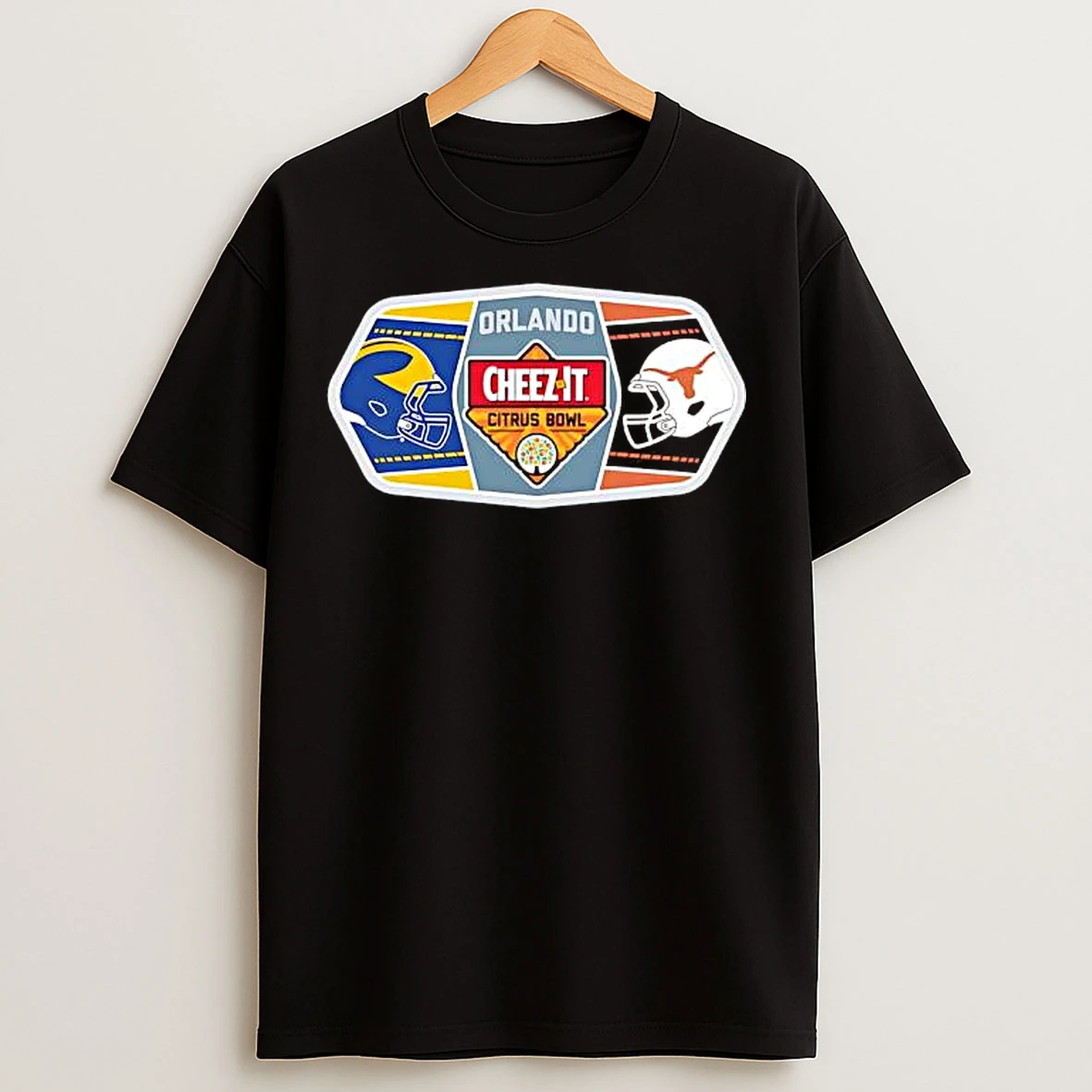 Classic Cheez It Citrus Bowl Michigan Vs Texas Orlando 2025 Game T Shirts