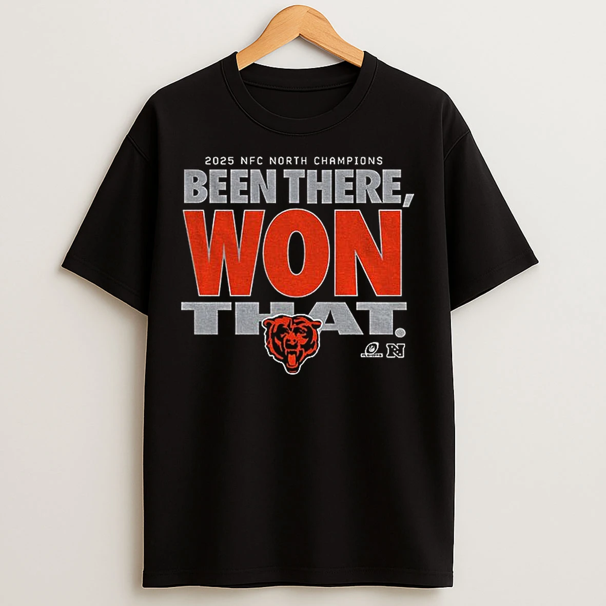 Classic Chicago Bears Been There Won That Nfc North Champions Division 2025 T Shirts