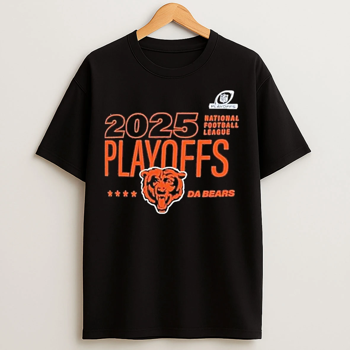 Classic Chicago Bears Da Bears 2025 Nfl Playoffs Ready T Shirts