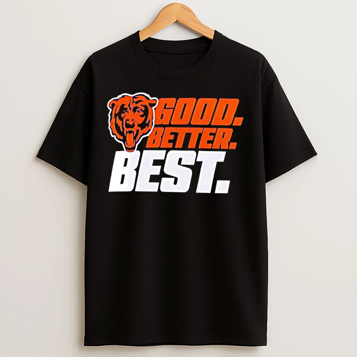 Classic Chicago Bears Good Better Best Stylish T Shirts