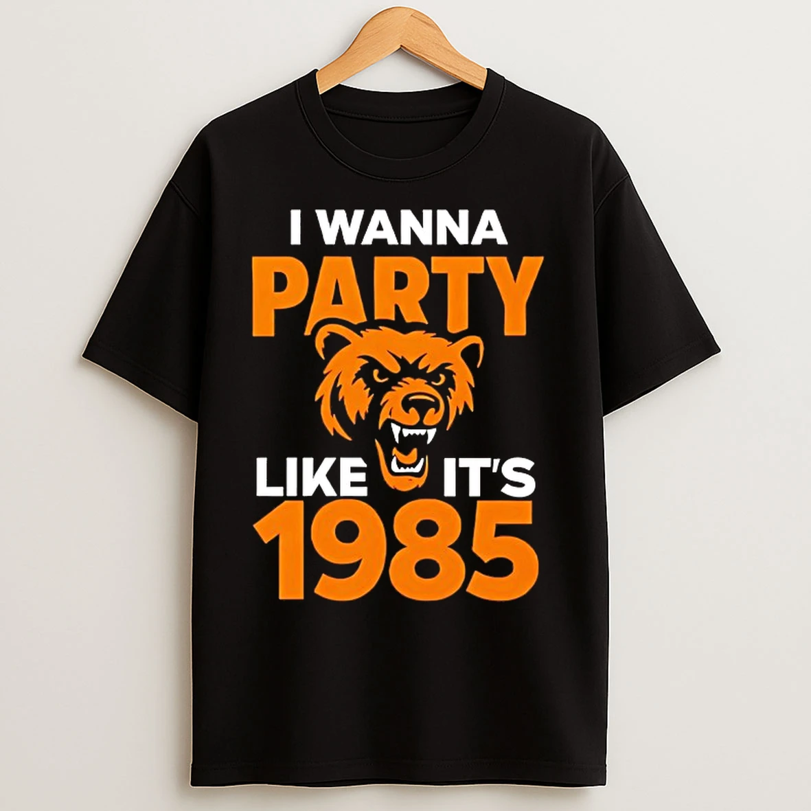 Classic Chicago Bears I Wanna Party Like Its 1985 T Shirts