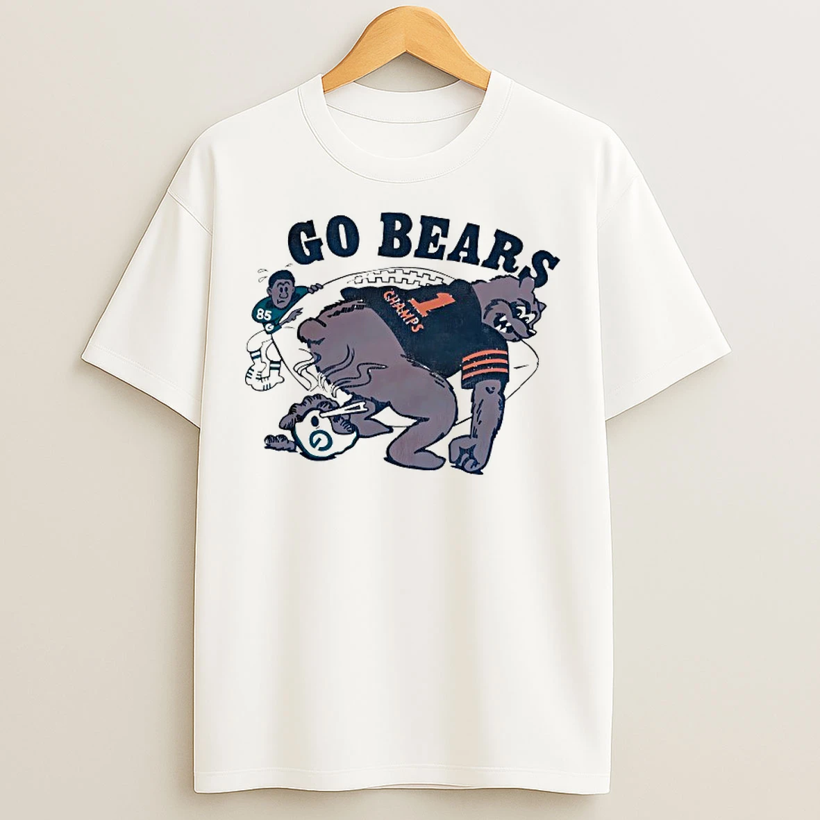 Classic Chicago Bears Nfl Super Bowl Xx Champions T Shirts