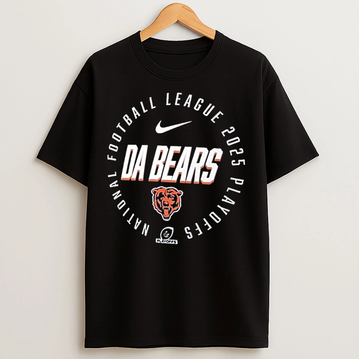 Classic Chicago Bears Nike Da Bears 2025 Nfl Playoffs T Shirts