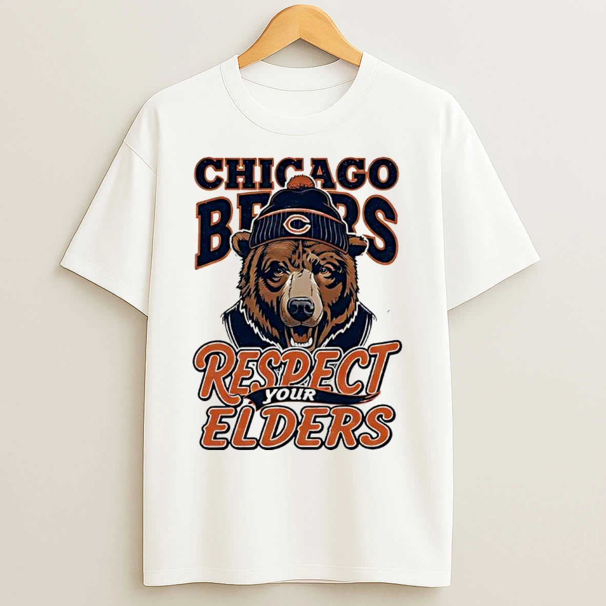 Classic Chicago Bears Respect Your Elders T Shirts