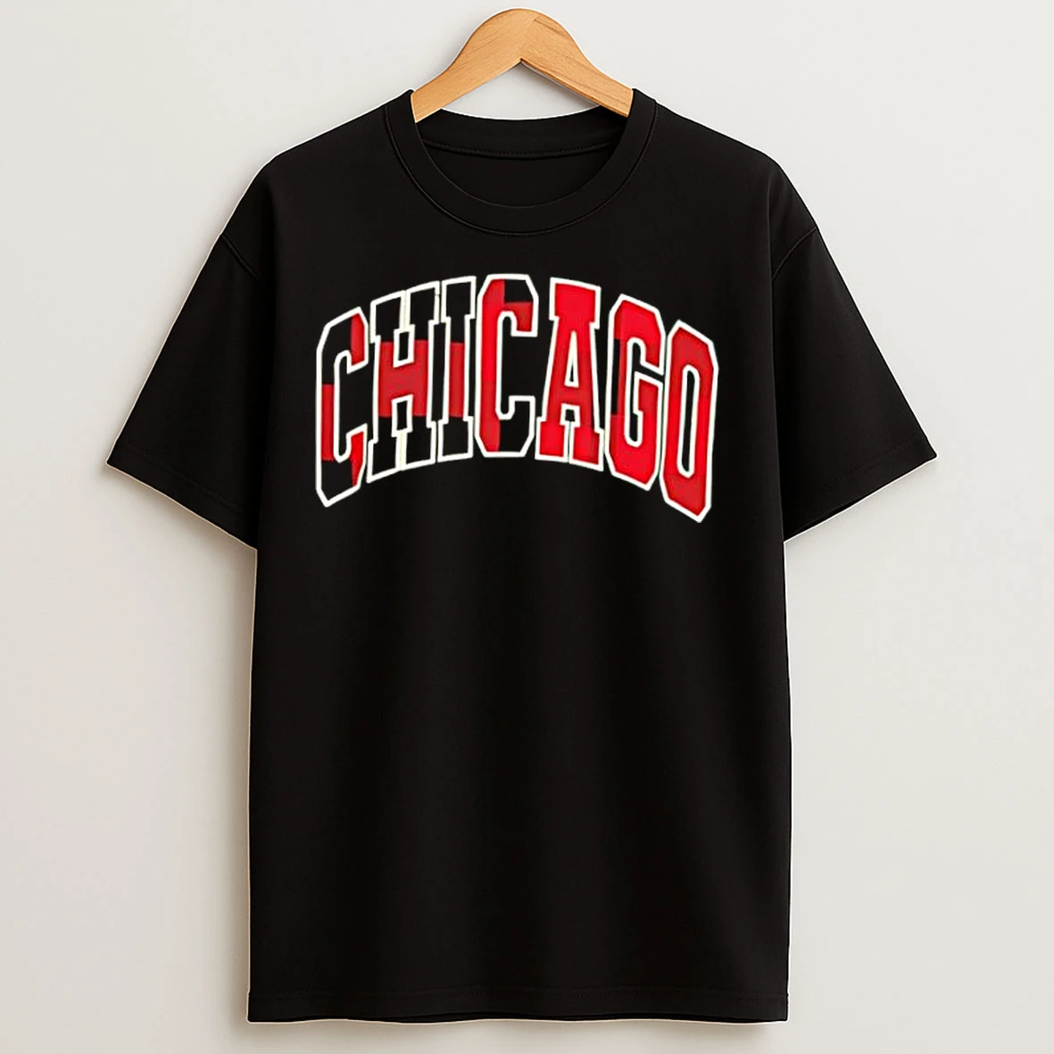 Classic Chicago Bears Arc Letters T Shirts