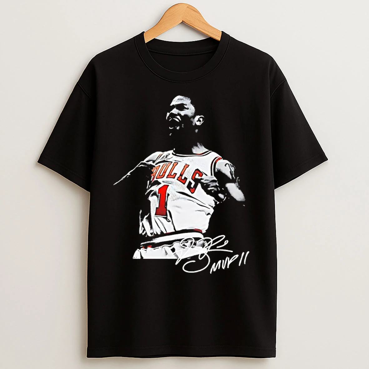 Classic Chicago Bulls Derrick Rose Won The Nba Mvp 11 Signature T Shirts