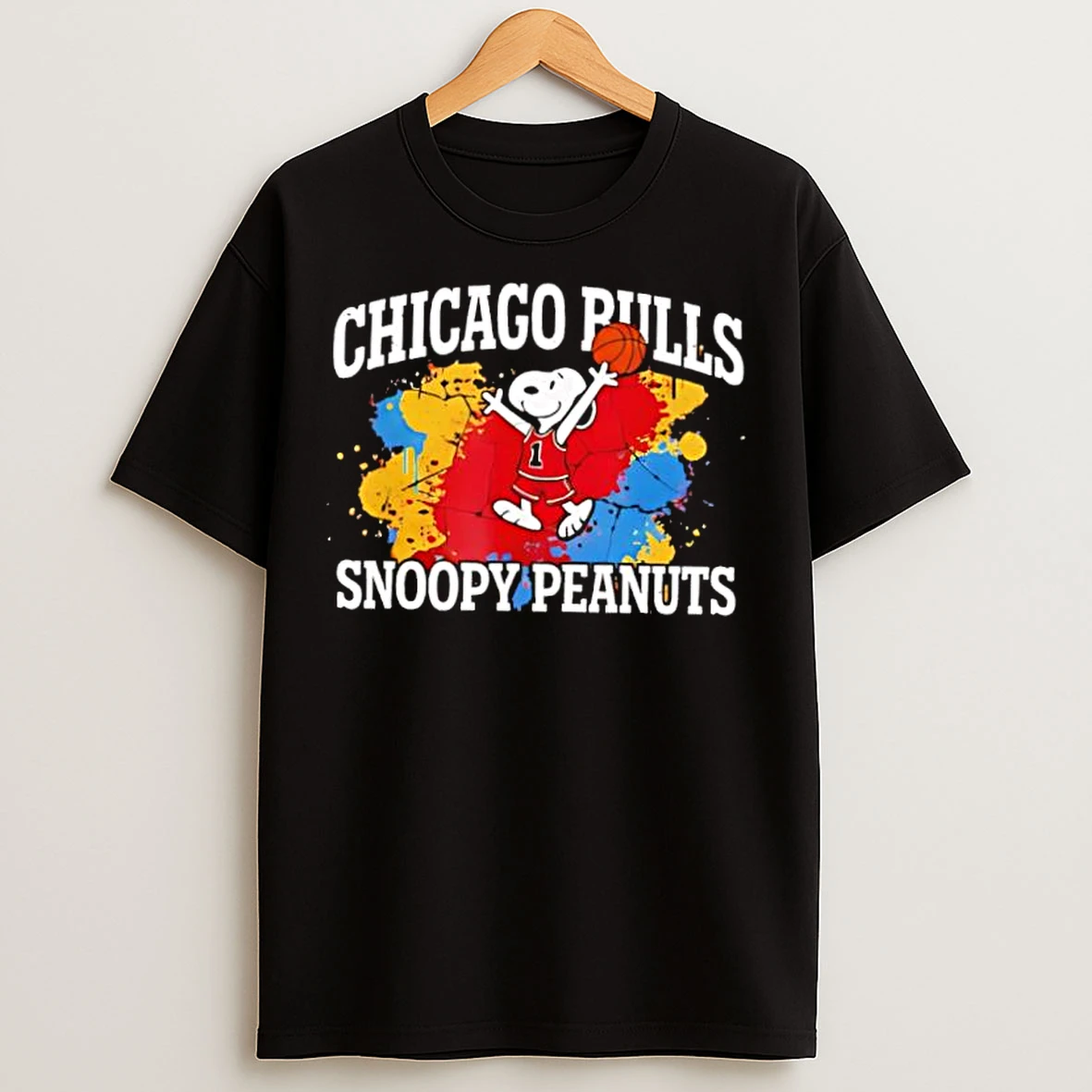 Classic Chicago Bulls Snoopy Peanuts 2026 T Shirts