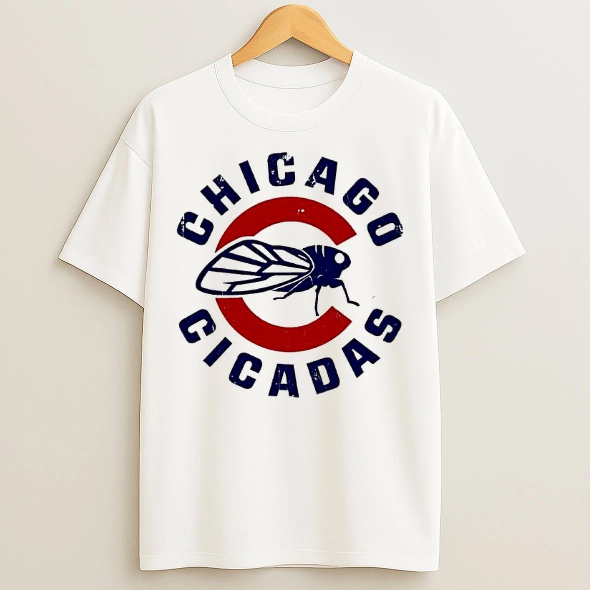 Classic Chicago Cubs Cicadas Baseball T Shirts