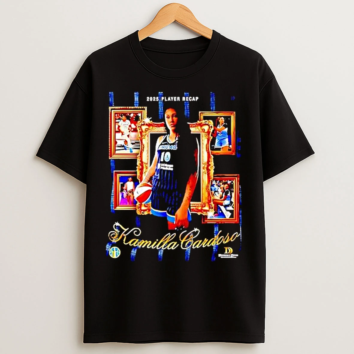 Classic Chicago Sky Kamilla Cardoso 2025 Player Recap T Shirts