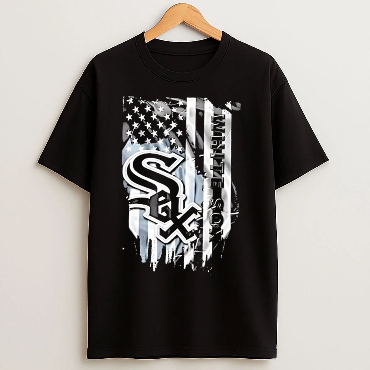Classic Chicago White Sox Baseball X American Flag T Shirts
