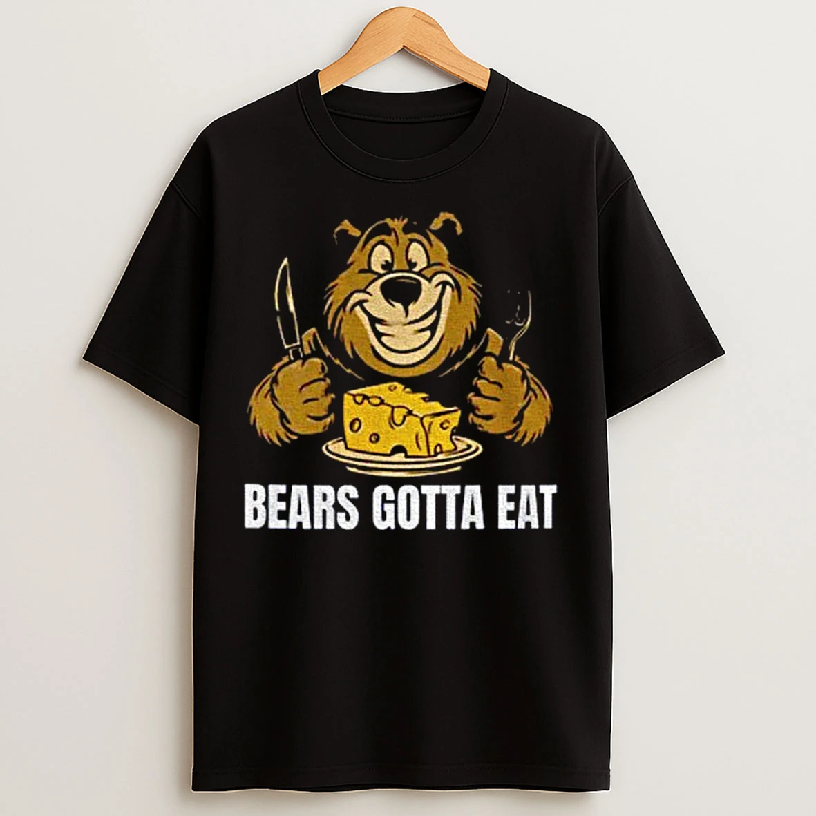 Classic Chicago Vs Green Bay Rivalry Bears Gotta Eat Nfl T Shirts