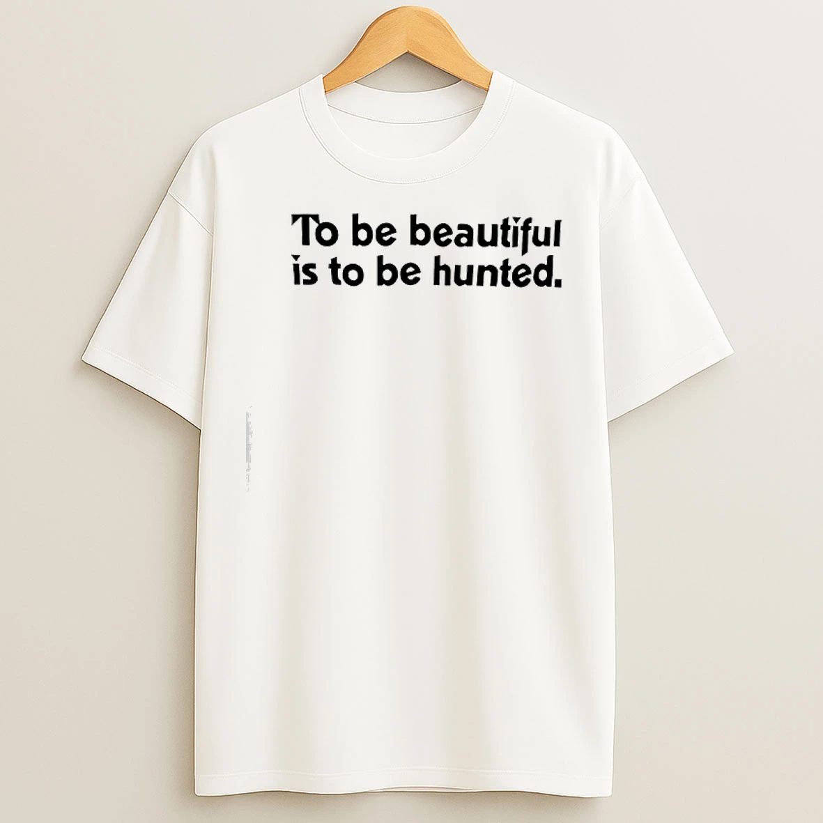 Classic Childish Gambino Wearing To Be Beautiful Is To Be Hunted T Shirts
