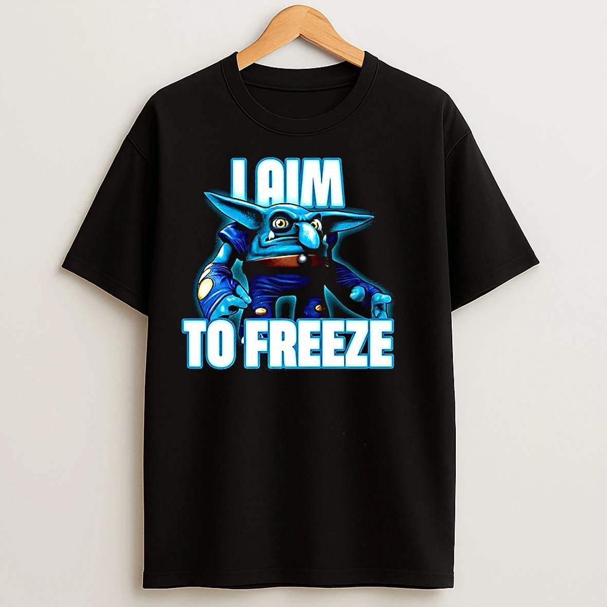 Classic Chill Bill Skylanders I Aim To Freeze T Shirts
