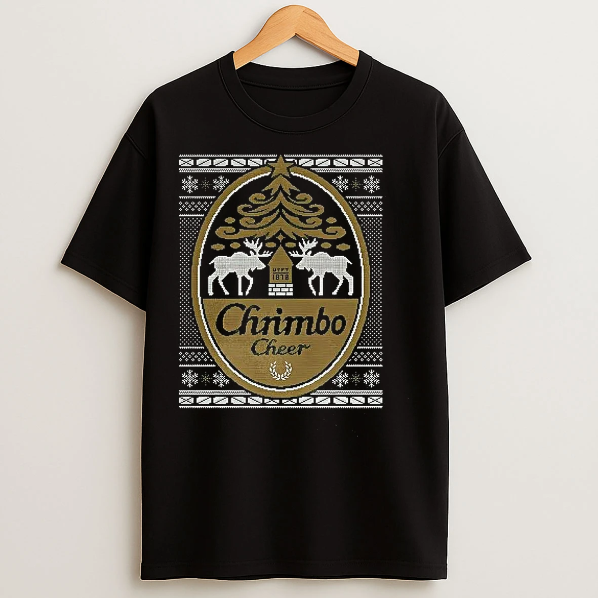 Classic Chrimbo Cheer Ugly Christmas T Shirts
