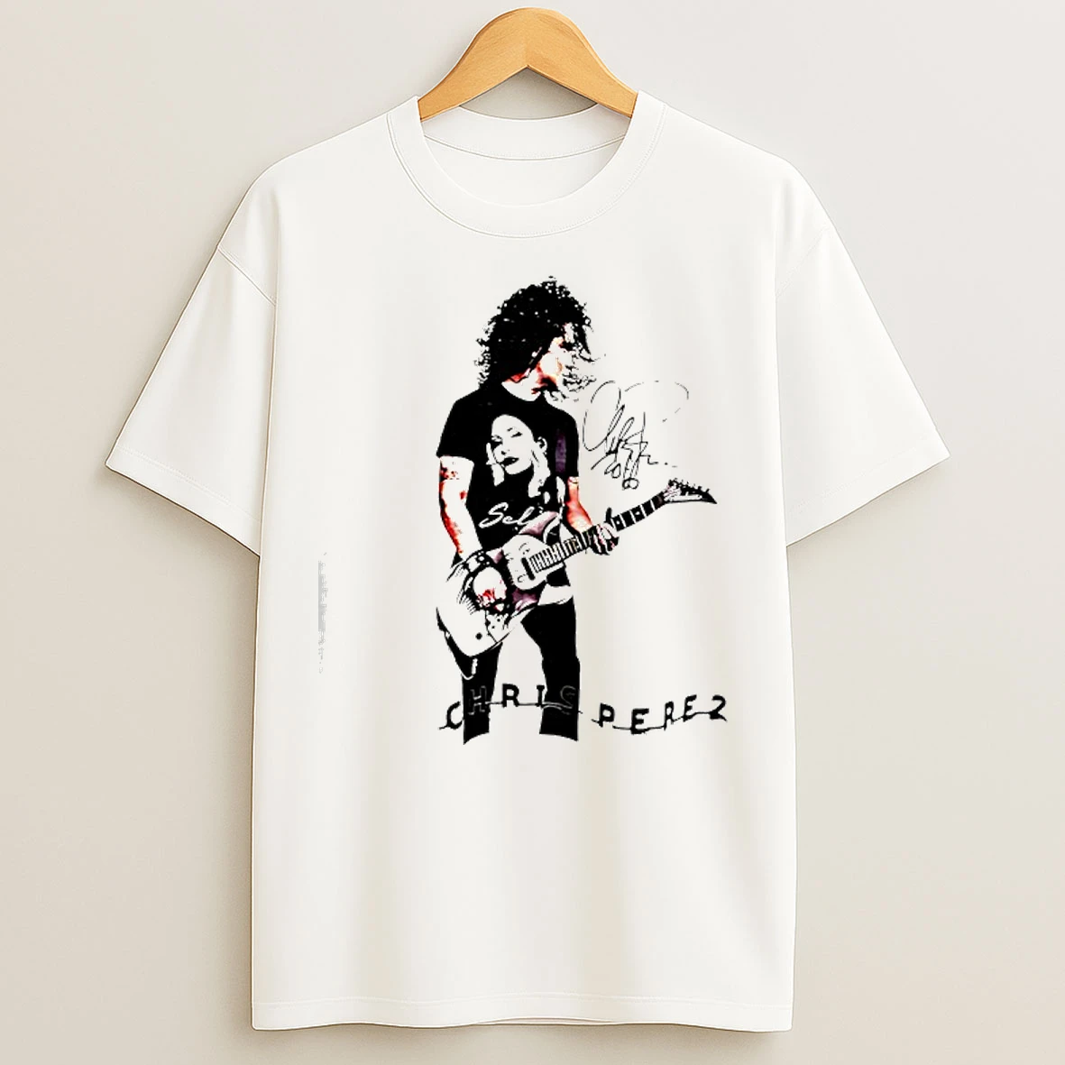 Classic Chris Perez Signature Graphic T Shirts