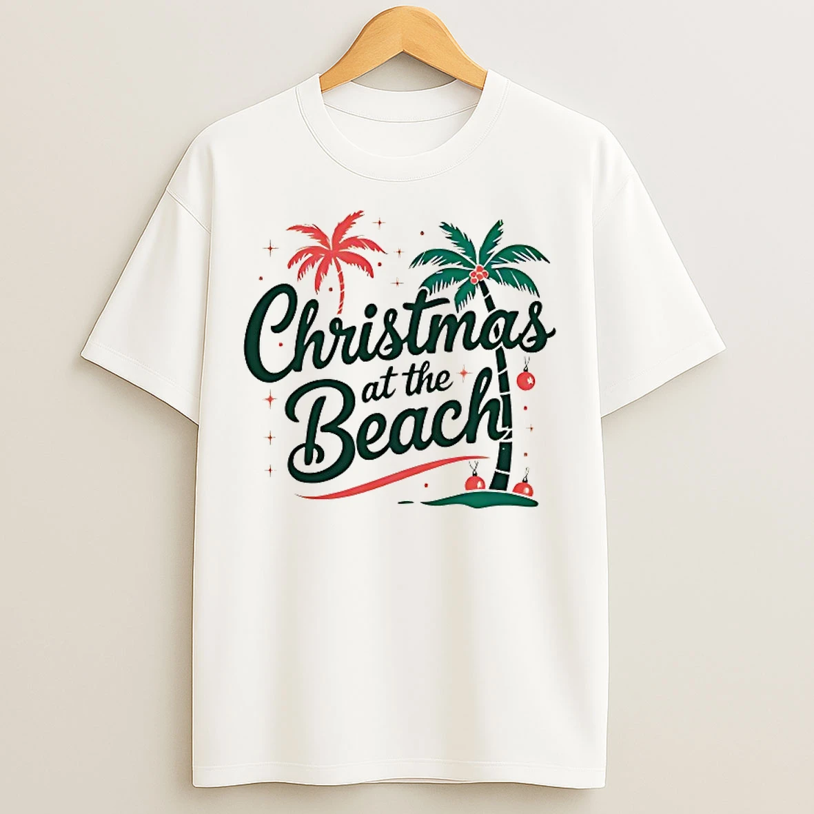 Classic Christmas At The Beach 2025 T Shirts