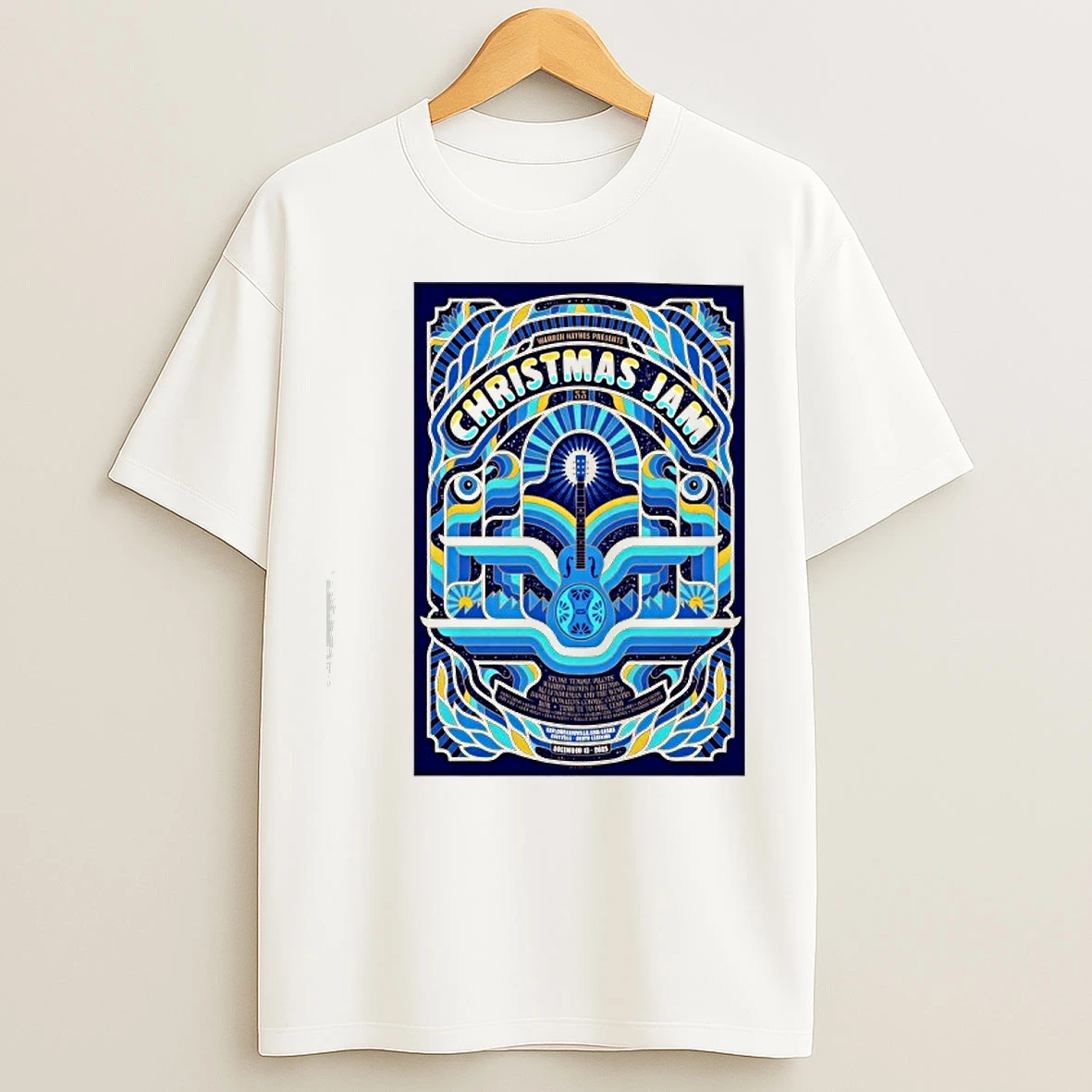 Classic Christmas Jam Asheville 25 Gallen Dec 13rd 2025 North Carolina T Shirts