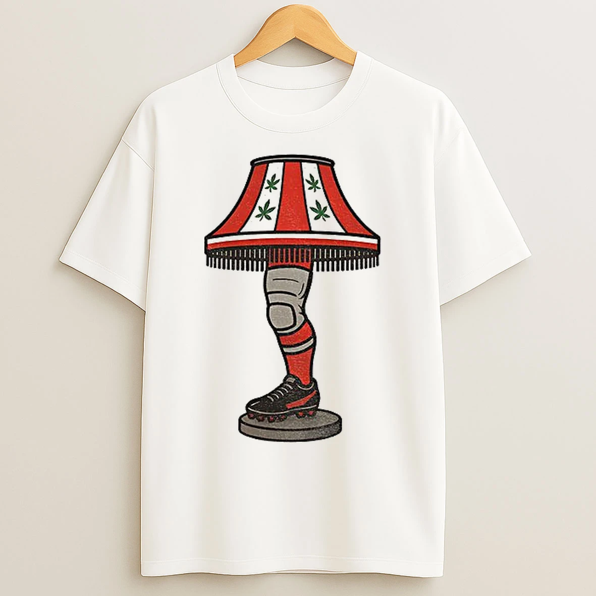 Classic Christmas Leg Lamp Ohio State Buckeyes 2025 T Shirts