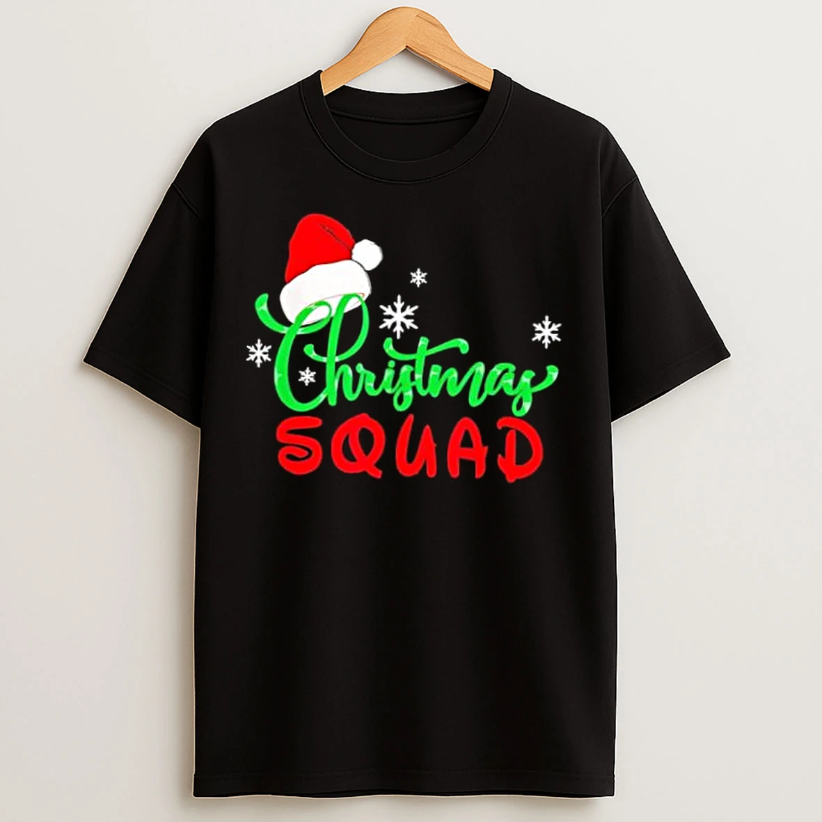 Classic Christmas Squad Design Funny Stylish T Shirts