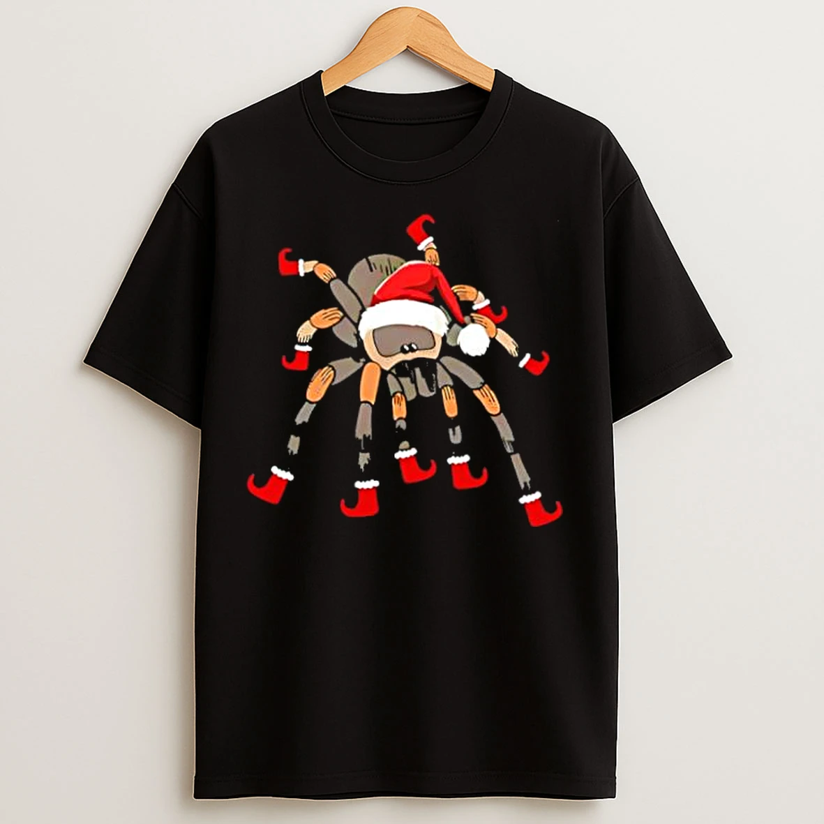 Classic Christmas Tarantula Spider Stylish T Shirts
