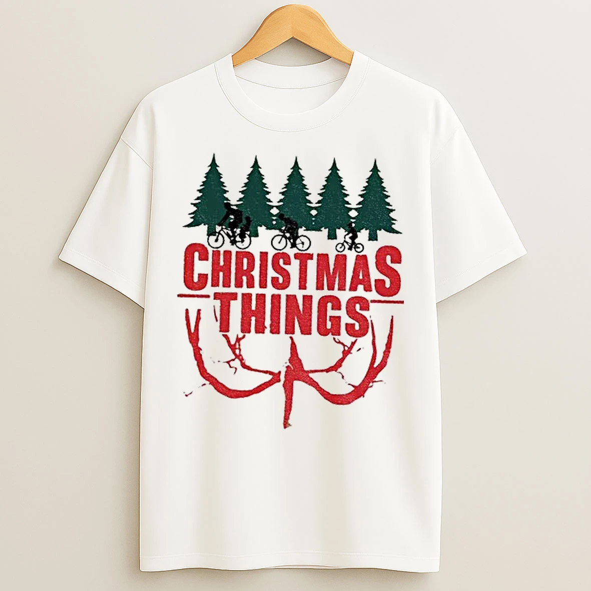 Classic Christmas Things Merry Upside Down Xmas Funny Holiday T Shirts