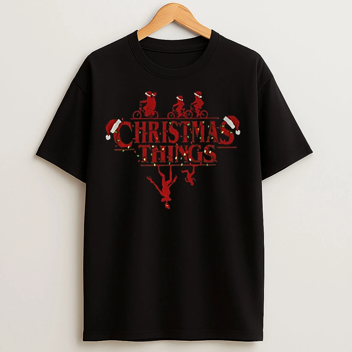 Classic Christmas Things Stranger Christmas 80s Horror Show T Shirts