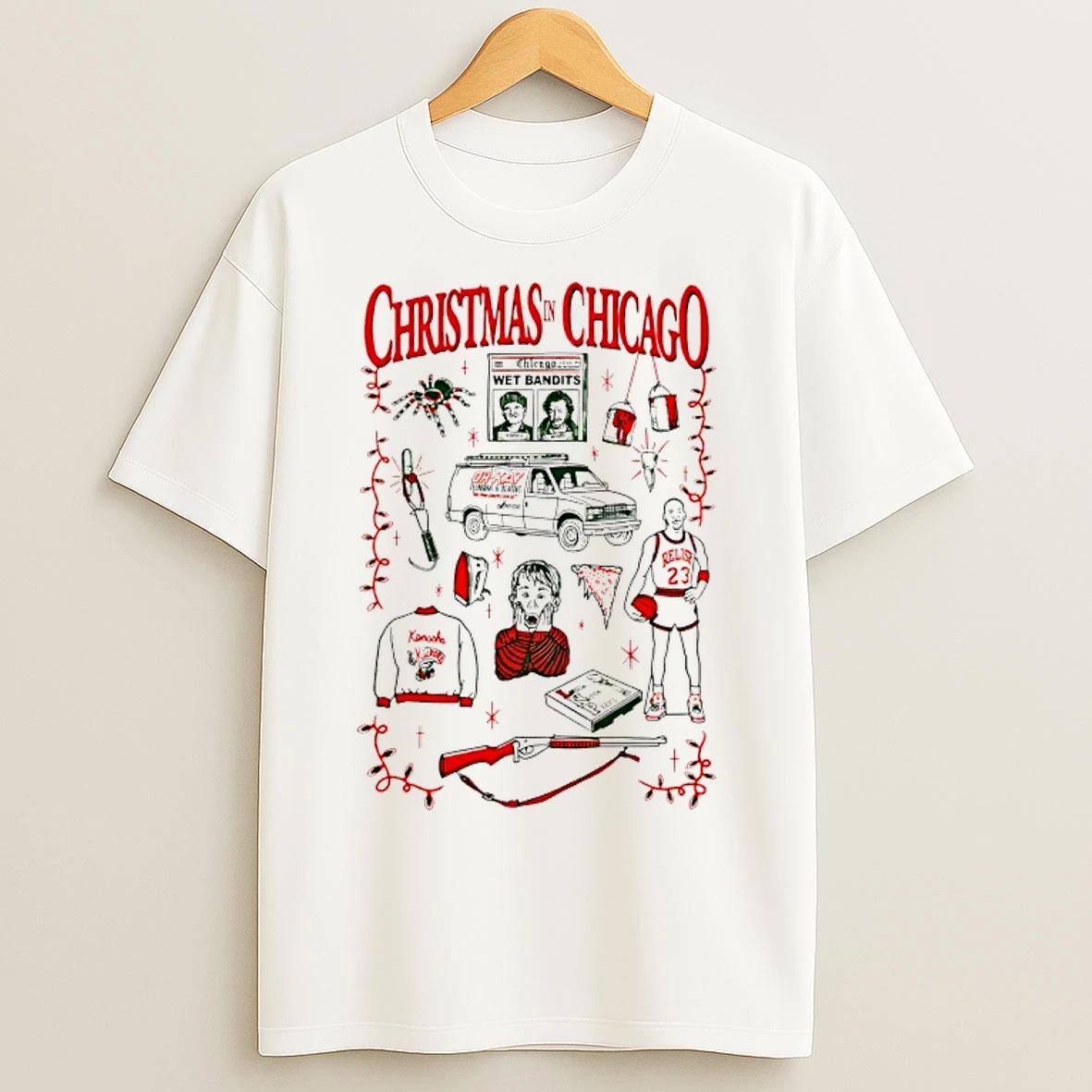 Classic Christmas In Chicago Mccallisters Home Alone T Shirts