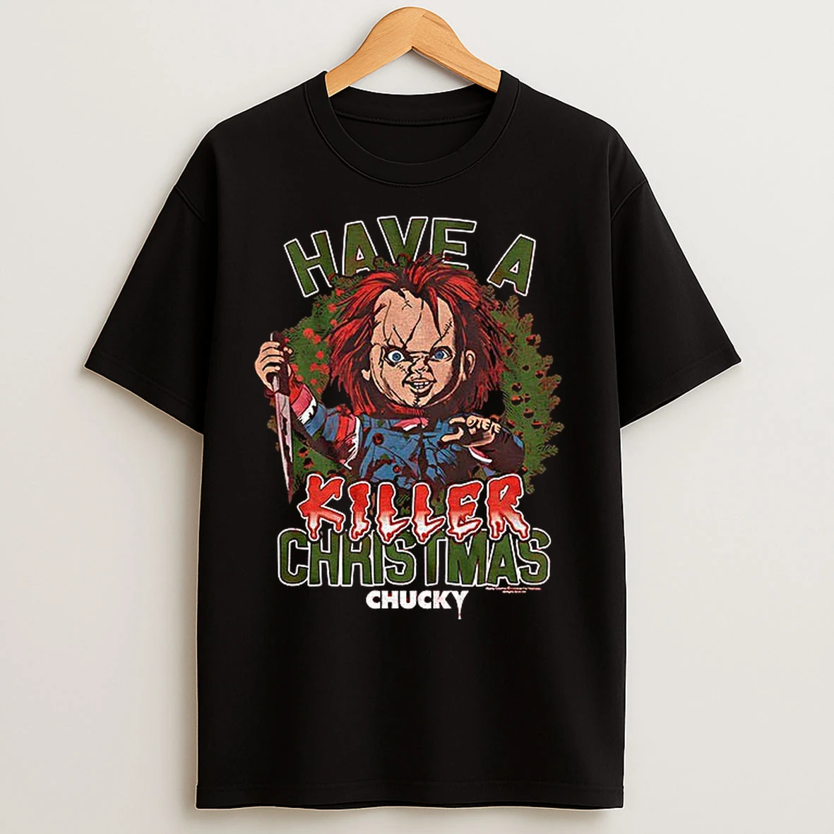 Classic Chucky Childs Play Have A Killer Christmas T Shirts