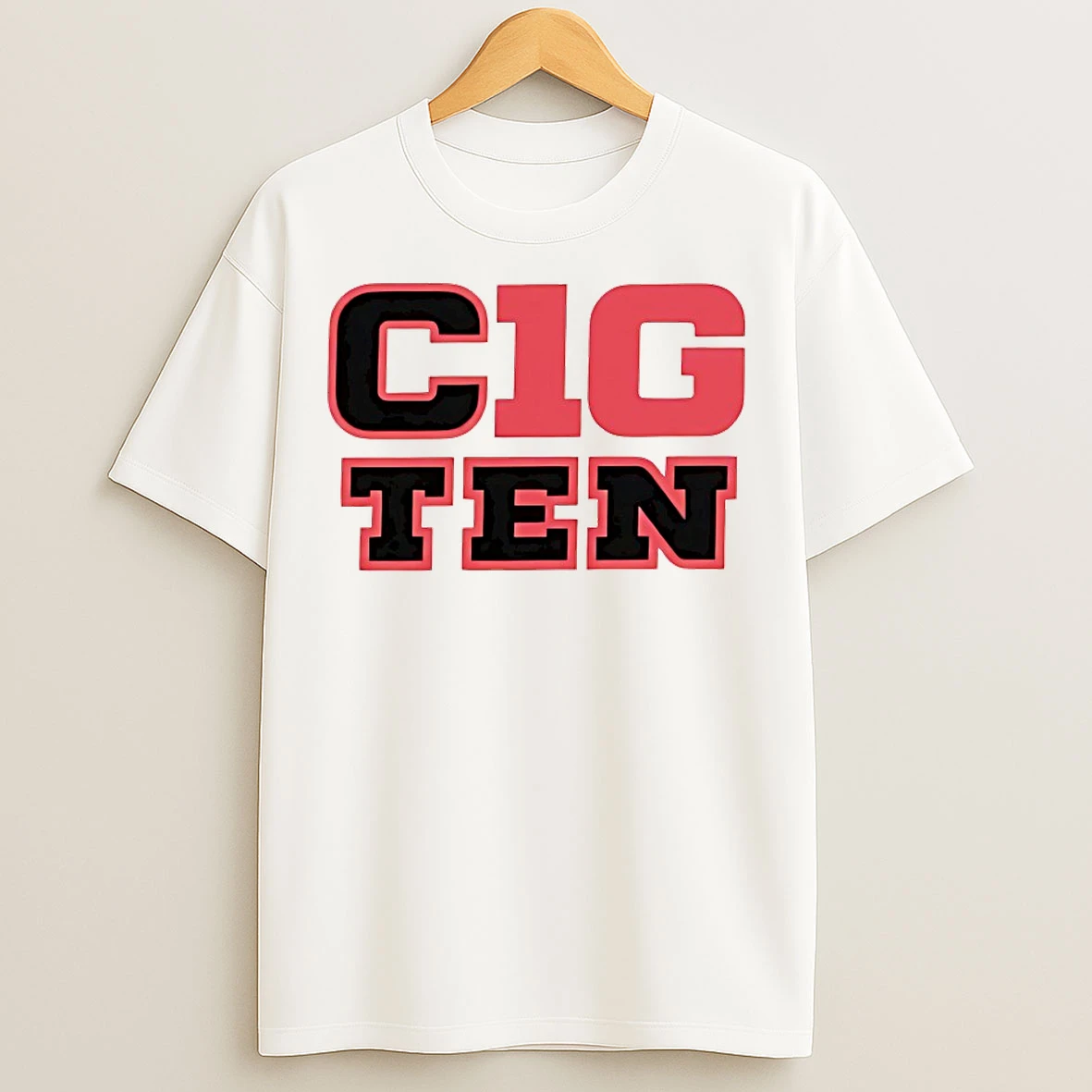 Classic Cig Ten College Football T Shirts