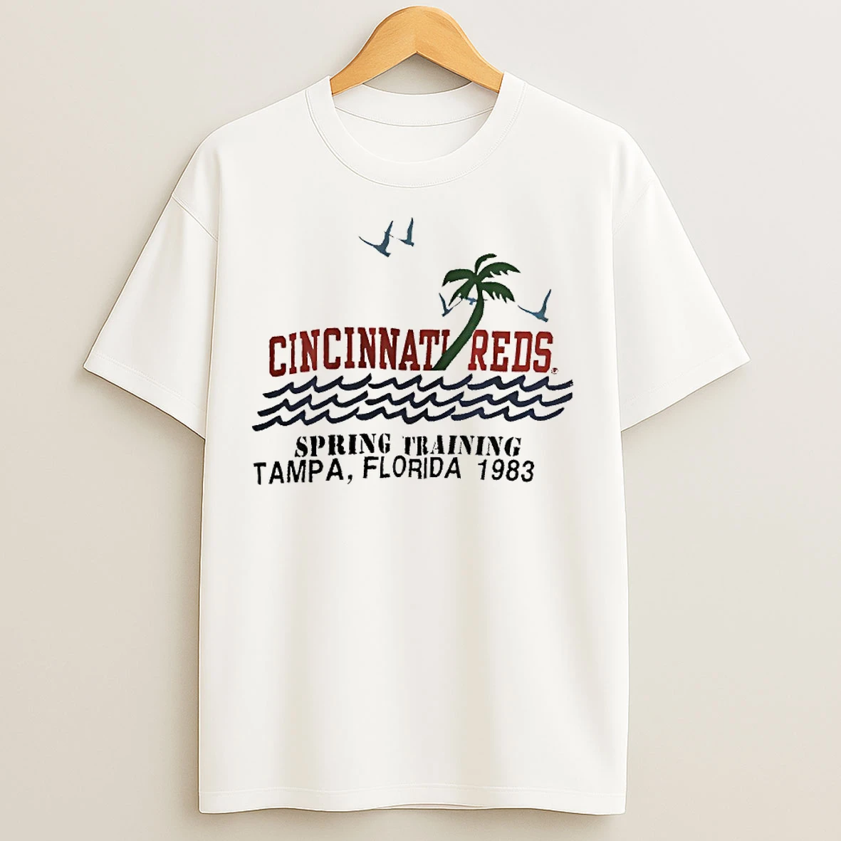 Classic Cincinnati Reds Spring Training Tampa Florida 1983 T Shirts