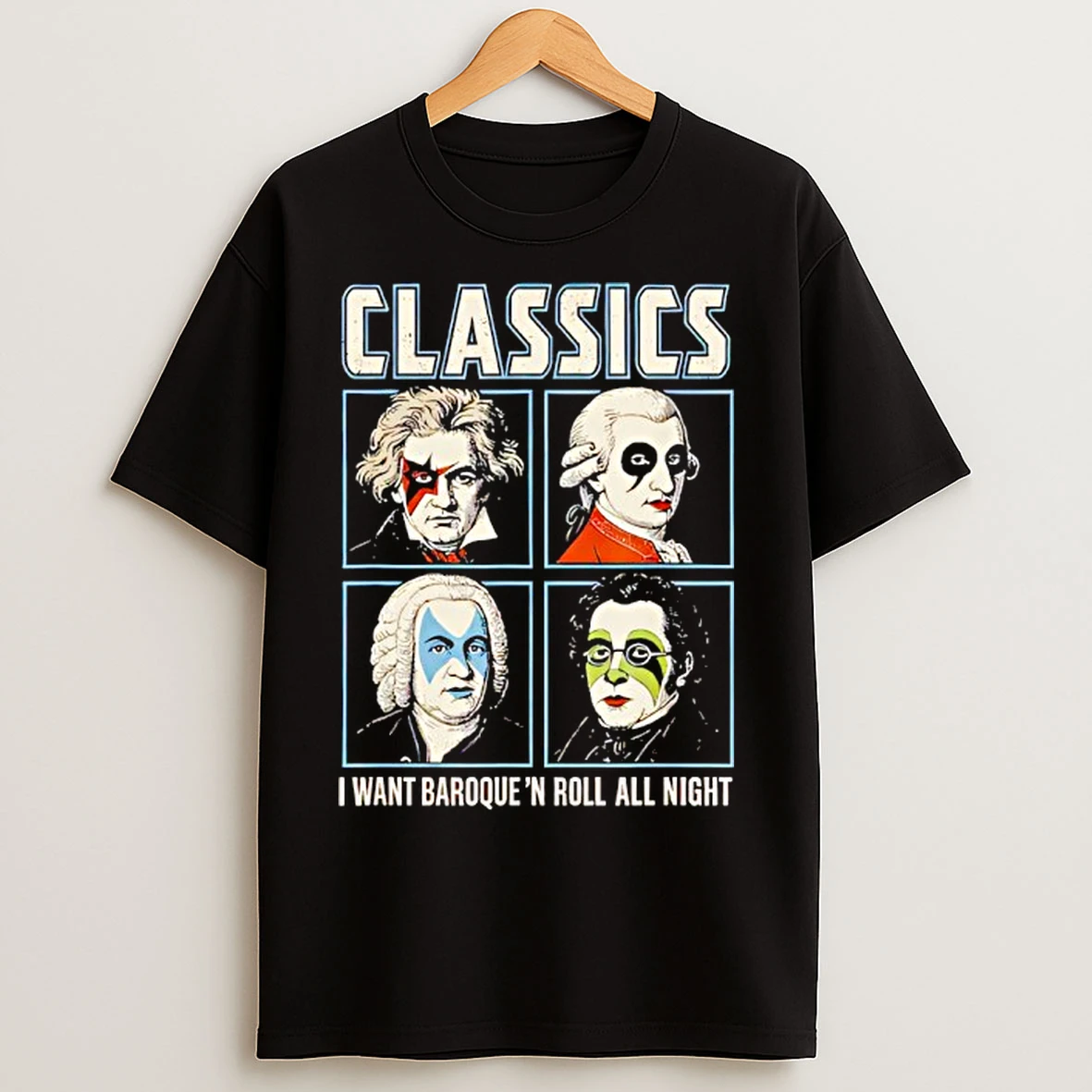 Classic Classics Band Tour Classical Music Composer Rock Tour T Shirts