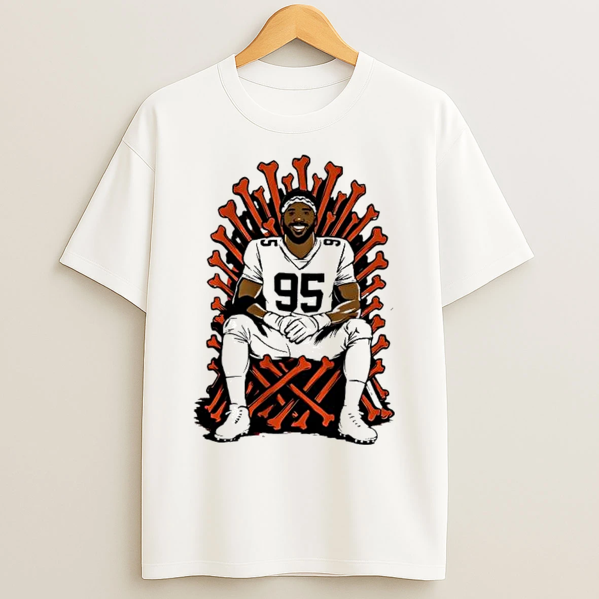 Classic Cleveland Browns Myles Garrett Single Season Sack King T Shirts