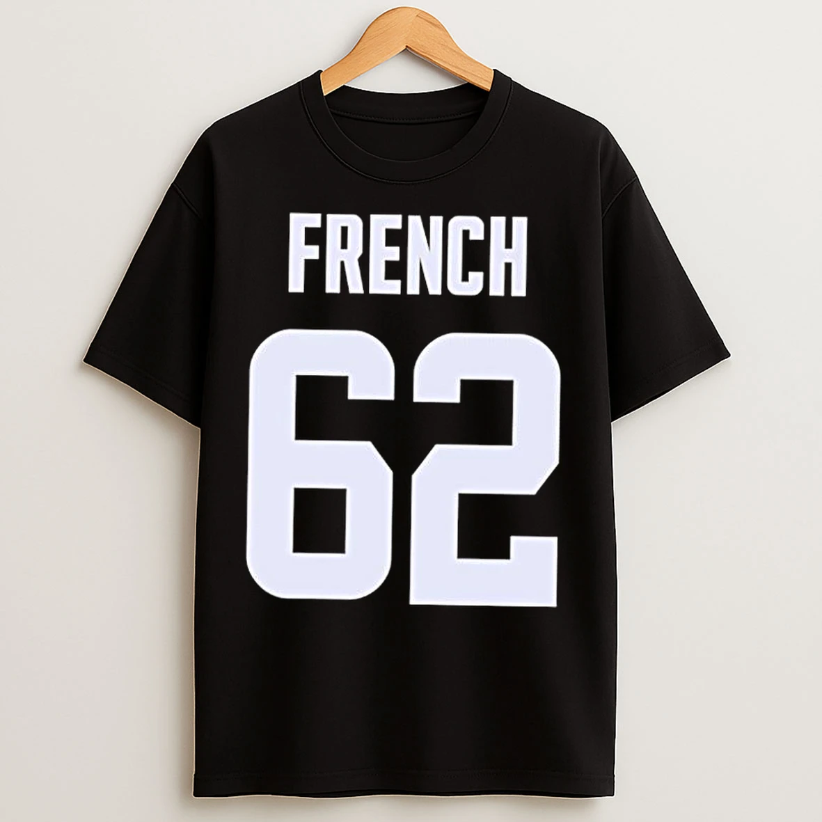 Classic Cleveland Browns Ol Wesley French Number 62 T Shirts